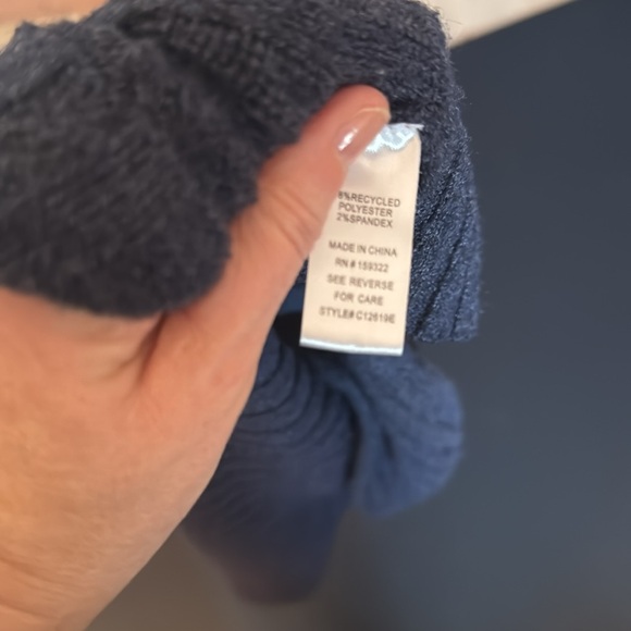 Roan and Ryan Blue Cardigan, Small - Picture 5 of 6